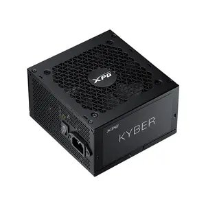 XPG KYBER 850W Gaming Power Supply, 80 PLUS Gold Certified Efficiency, ATX 3.1 Ready Design, Non-Modular Cable Configuration, 120mm Fluid Dynamic Bearing Fan, Reliable Gaming PSU