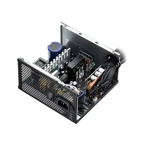 XPG KYBER 850W Gaming Power Supply, 80 PLUS Gold Certified Efficiency, ATX 3.1 Ready Design, Non-Modular Cable Configuration, 120mm Fluid Dynamic Bearing Fan, Reliable Gaming PSU