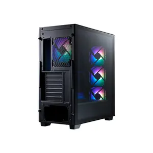 XPG LANDER 500 Mid-Tower Chassis Black, ATX Case, 4×120mm ARGB Fans, Tempered Glass, 360mm Radiator Support