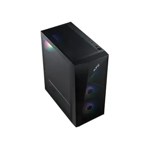 XPG LANDER 500 Mid-Tower Chassis Black, ATX Case, 4×120mm ARGB Fans, Tempered Glass, 360mm Radiator Support