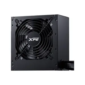 XPG PROBE BRONZE 600B Gaming Power Supply, 600W Output Capacity, 80 PLUS Bronze Certified Efficiency, ATX 2.52 Standard, Non-Modular Cable Design, 120mm Cooling Fan, Reliable Gaming PSU