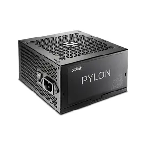 XPG PYLON 450W Gaming Power Supply, 80 PLUS Bronze Certified Efficiency, ATX 2.52 Standard, Non-Modular Cable Design, 120mm Fluid Dynamic Bearing Fan, Reliable Entry-Level Gaming PSU