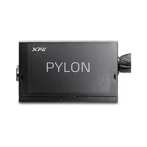 XPG PYLON 650W Gaming Power Supply, 80 PLUS Bronze Certified Efficiency, ATX 2.52 Standard, Non-Modular Cable Design, 120mm Fluid Dynamic Bearing Fan, Reliable Gaming and Productivity PSU