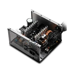 XPG PYLON 650W Gaming Power Supply, 80 PLUS Bronze Certified Efficiency, ATX 2.52 Standard, Non-Modular Cable Design, 120mm Fluid Dynamic Bearing Fan, Reliable Gaming and Productivity PSU