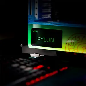XPG PYLON 750W Gaming Power Supply, 80 PLUS Bronze Certified Efficiency, ATX 2.52 Standard, Non-Modular Cable Design, 120mm Fluid Dynamic Bearing Fan, Reliable Gaming and Productivity PSU