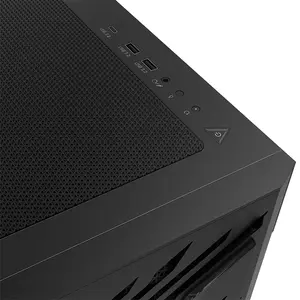 XPG STARKER AIR BTF Mid-Tower Chassis Black, E-ATX Case, 4×120mm ARGB Fans, Tempered Glass, 360mm Radiator Support
