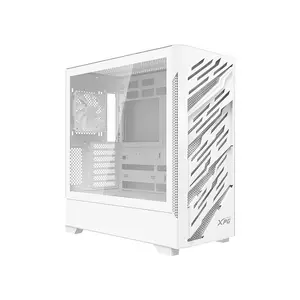 XPG STARKER AIR BTF Mid-Tower Chassis White, E-ATX Case, 4×120mm ARGB Fans, Tempered Glass, 360mm Radiator Support