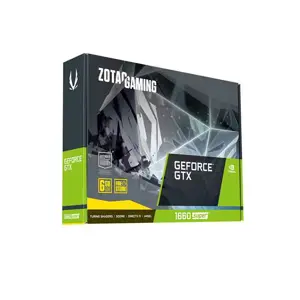 ZOTAC GAMING GeForce GTX 1660 SUPER Graphics Card, 6GB GDDR6 Memory, 1785MHz Boost Clock, IceStorm Dual Fan Cooling System, NVIDIA Turing High-Performance 1080p Gaming GPU