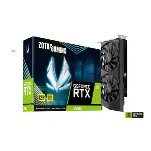 ZOTAC GAMING GeForce RTX 3060 12GB Graphics Card, 12GB GDDR6 Memory, IceStorm Advanced Cooling System, NVIDIA Ampere Architecture, High-Performance Gaming GPU