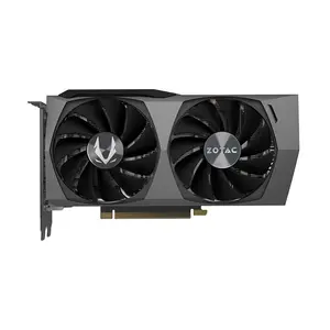 ZOTAC GAMING GeForce RTX 3060 Ti Twin Edge Graphics Card, 8GB GDDR6 Memory, Twin Edge Dual Fan Cooling System, Compact NVIDIA Ampere Gaming GPU