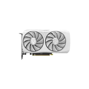 ZOTAC GAMING GeForce RTX 4060 8GB Twin Edge White Edition Graphics Card, 8GB GDDR6, 3072 CUDA Cores, 2490MHz Boost Clock, IceStorm 2.0 Dual-Fan Cooling, PCIe 4.0 x8