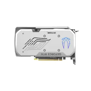 ZOTAC GAMING GeForce RTX 4060 8GB Twin Edge White Edition Graphics Card, 8GB GDDR6, 3072 CUDA Cores, 2490MHz Boost Clock, IceStorm 2.0 Dual-Fan Cooling, PCIe 4.0 x8