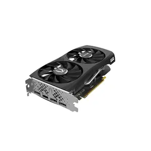 ZOTAC GAMING GeForce RTX 4060 8GB Twin Edge Black Edition Graphics Card, 8GB GDDR6, 3072 CUDA Cores, 2490MHz Boost Clock, IceStorm 2.0 Dual-Fan Cooling, PCIe 4.0 x8