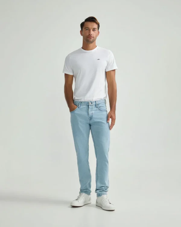 Light Wash Denim Jeans