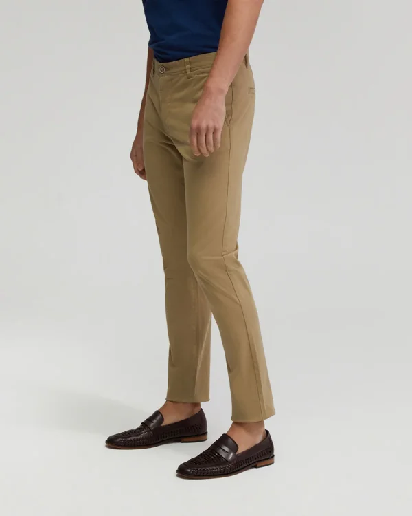 Stretch Cotton Chino - Slim Leg