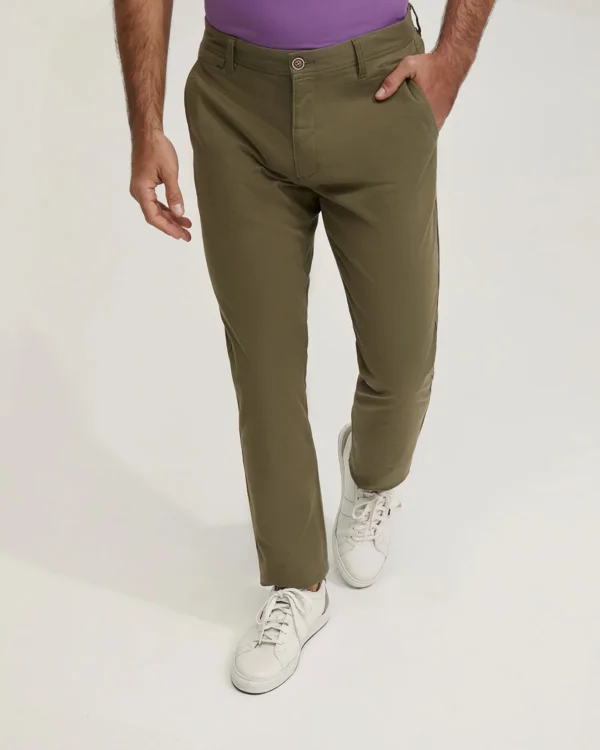 Relaxed Cotton Chino