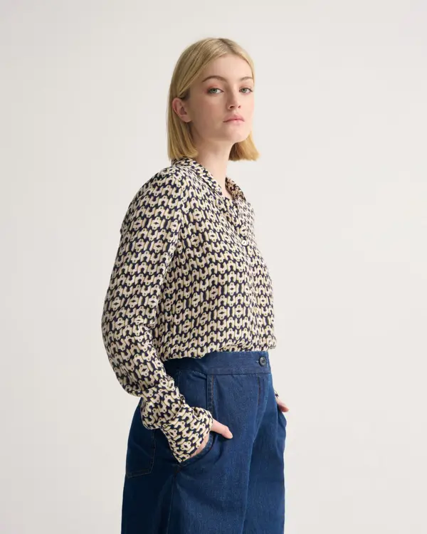 Tipping Knit Dress