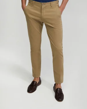 Stretch Cotton Chino - Slim Leg