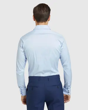 Wrinkle Free Blue Colourway Shirt
