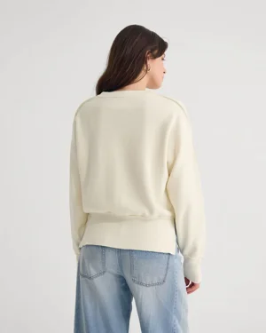 Cotton Crew Neck Top and Jeans
