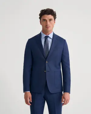 Formal Wool Suit Jacket