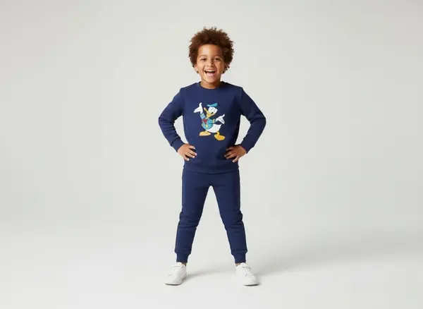 Kids Winter Fleece Tracksuit | 2-Piece Sweatshirt & Trouser Set for Boys & Girls