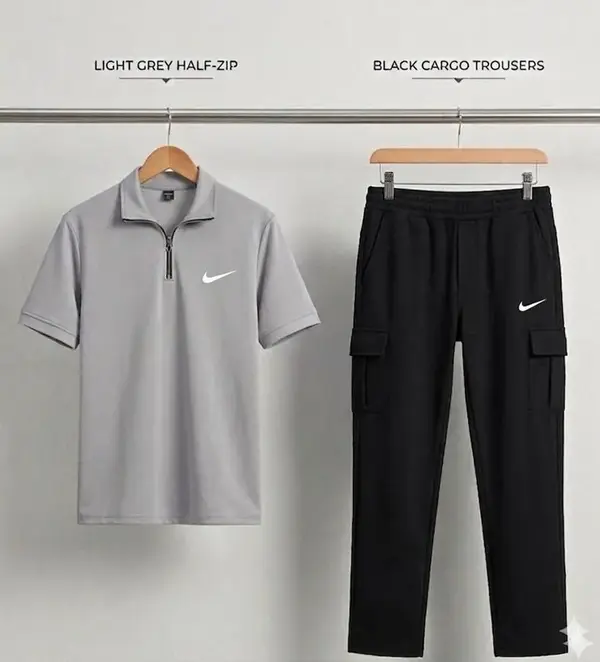 Premium Men's Dri-Fit Polo Track Suit 2-Piece Set – Ban Collar Sportswear