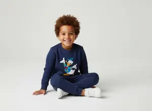 Kids Winter Fleece Tracksuit | 2-Piece Sweatshirt & Trouser Set for Boys & Girls