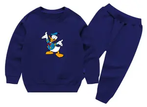 Kids Winter Fleece Tracksuit | 2-Piece Sweatshirt & Trouser Set for Boys & Girls