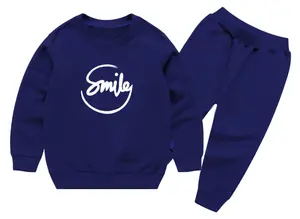 Kids Winter Tracksuit Co-Ord Set | 2-Piece Fleece Sweatshirt & Trouser Outfit for Boys & Girls