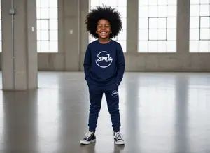 Kids Winter Tracksuit Co-Ord Set | 2-Piece Fleece Sweatshirt & Trouser Outfit for Boys & Girls