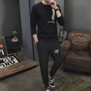 Men's Summer Full Sleeve Shirt & Trouser Set | Stretchable Cotton Jersey Co-Ord Outfit