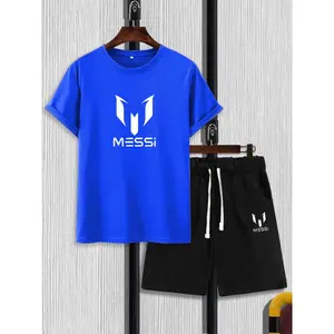 Printed Half Sleeves Cotton Jersey Summer Tracksuit | T-Shirt & Shorts Set for Boys | Soft & Breathable