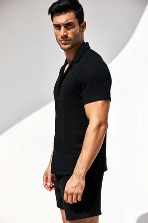 New Trendy Black Tracksuit for Men | Premium Sports & Casual Wear Set