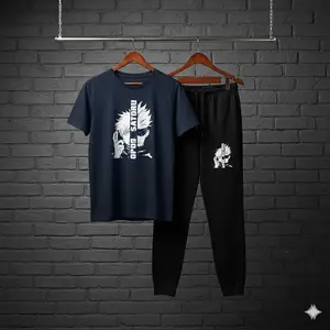 Gojo Satoru Anime Streetwear Hoodie for Men | Premium French Fleece Sweatshirt