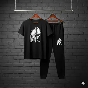 Gojo Satoru Anime Streetwear Hoodie for Men | Premium French Fleece Sweatshirt