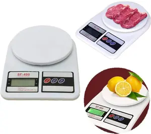 Digital Kitchen Weight Scale 10kg | Food Weighing Scale with LED Display | High Precision | Measures in Grams & Ounces