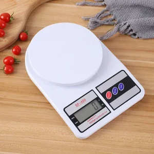 Digital Kitchen Weight Scale 10kg | Food Weighing Scale with LED Display | High Precision | Measures in Grams & Ounces