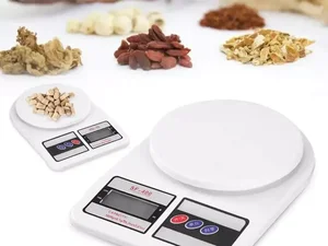 Digital Kitchen Weight Scale 10kg | Food Weighing Scale with LED Display | High Precision | Measures in Grams & Ounces
