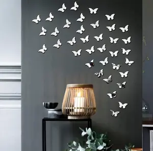 3D Acrylic Butterfly Wall Decoration – Pack of 30 | Home & Bedroom Decor
