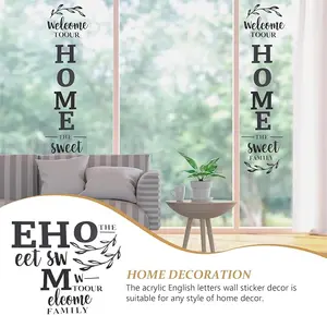 3D Welcome to Our Home Wooden Wall Art – Sweet Family Home Décor