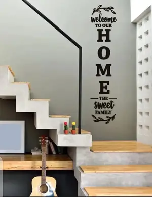 3D Welcome to Our Home Wooden Wall Art – Sweet Family Home Décor