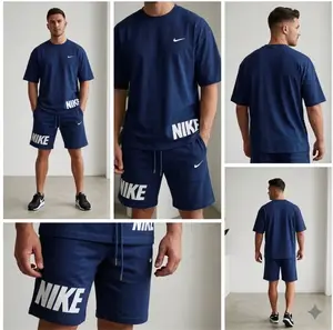 Premium Men's Dri-Fit Printed Track Suit 2-Piece Set – Slim Fit Sportswear