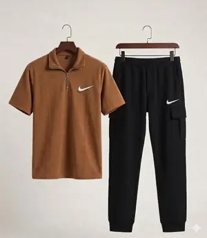 Premium Men's Dri-Fit Polo Track Suit 2-Piece Set – Ban Collar Sportswear