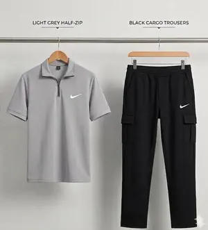 Premium Men's Dri-Fit Polo Track Suit 2-Piece Set – Ban Collar Sportswear