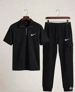 Premium Men's Dri-Fit Polo Track Suit 2-Piece Set – Ban Collar Sportswear