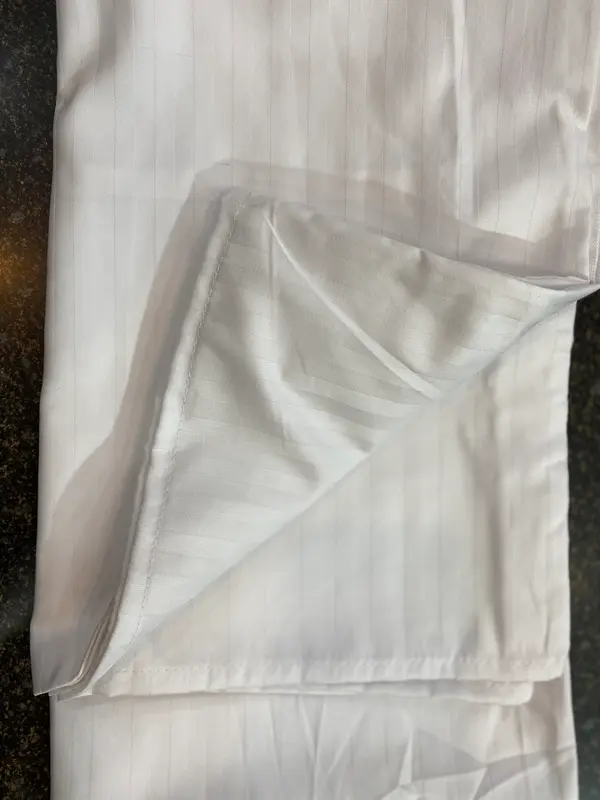 Premium White Stripe Pillow Covers – Elegant & Classic Design