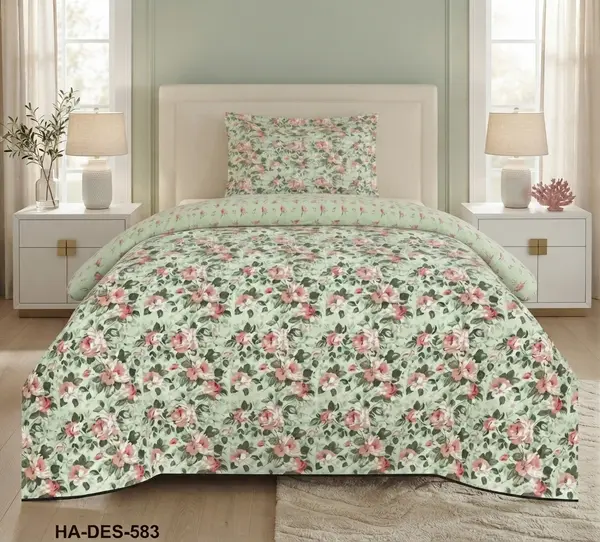 Single Cotton Printed Comforter Sets