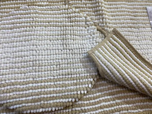 Micro Fiber 3-Piece Bath Mat Set Off-White | Ultra-Soft & Absorbent