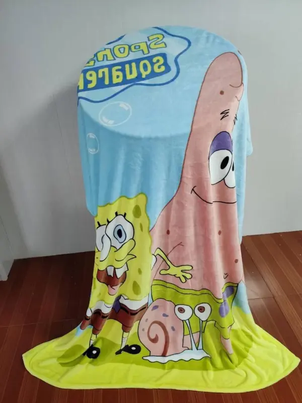 Super Soft Single SpongBob Fleece-160cm x 220cm